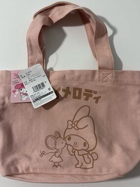 Sanrio My Melody Blush Pink Canvas Tote